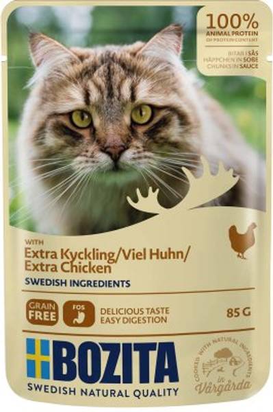 Bilde av BOZITA Feline Extrakyckling I Saus Pouch 85gr