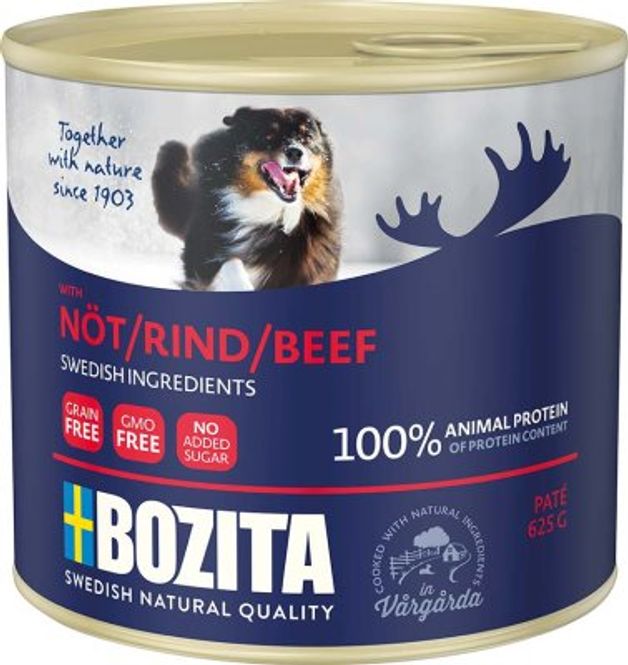 Hovedbilde Bozita Biff 625g konservert