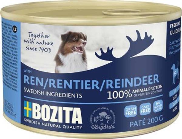 Bilde av Bozita reinsdyr 200g konservert