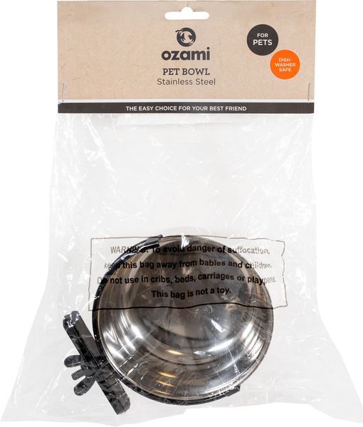 Hovedbilde Fôrekopp rustfri click-on 560 ml, Ø 12,5 cm