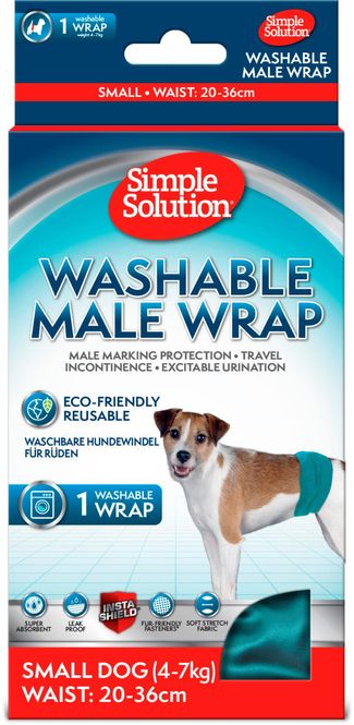 Hovedbilde SIMPLE SOLUTION Vaskbar Bleie for HannHunder ( 4-7 kg )
