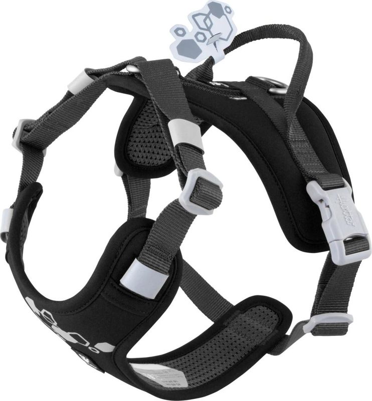 Hurtta Weekend Warrior II ECO Sort | Ergonomisk Sele