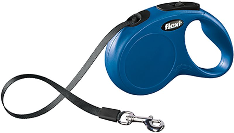Flexi New Classic S 5 m blå max 15 kg