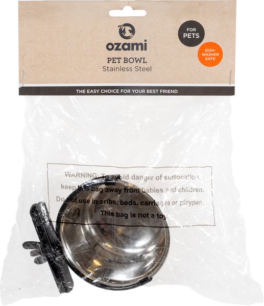 Hovedbilde Fôrekopp rustfri click-on 290 ml, Ø 9 cm