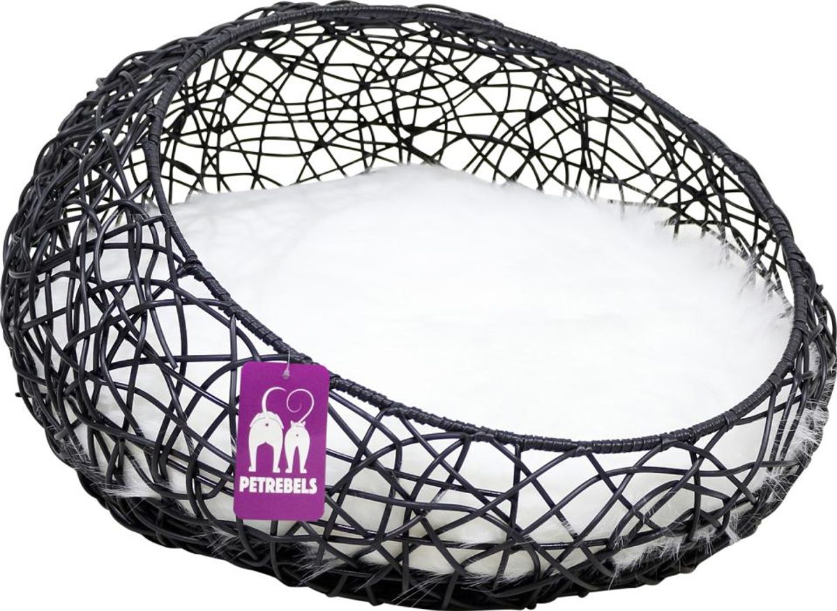 PetRebels Kattekurv Oslo - Sort ( Ø47 cm )