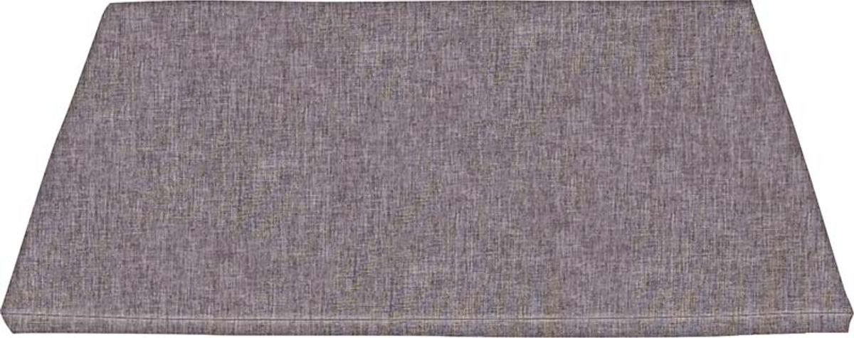 Madrass firkantet 45x30x4 cm grå