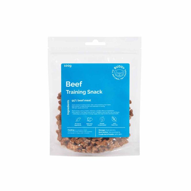 Hovedbilde BUDDY Treningssnacks – Storfe ( 100 gr )