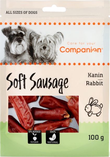 Hovedbilde Companion Myk Pølse med Kanin