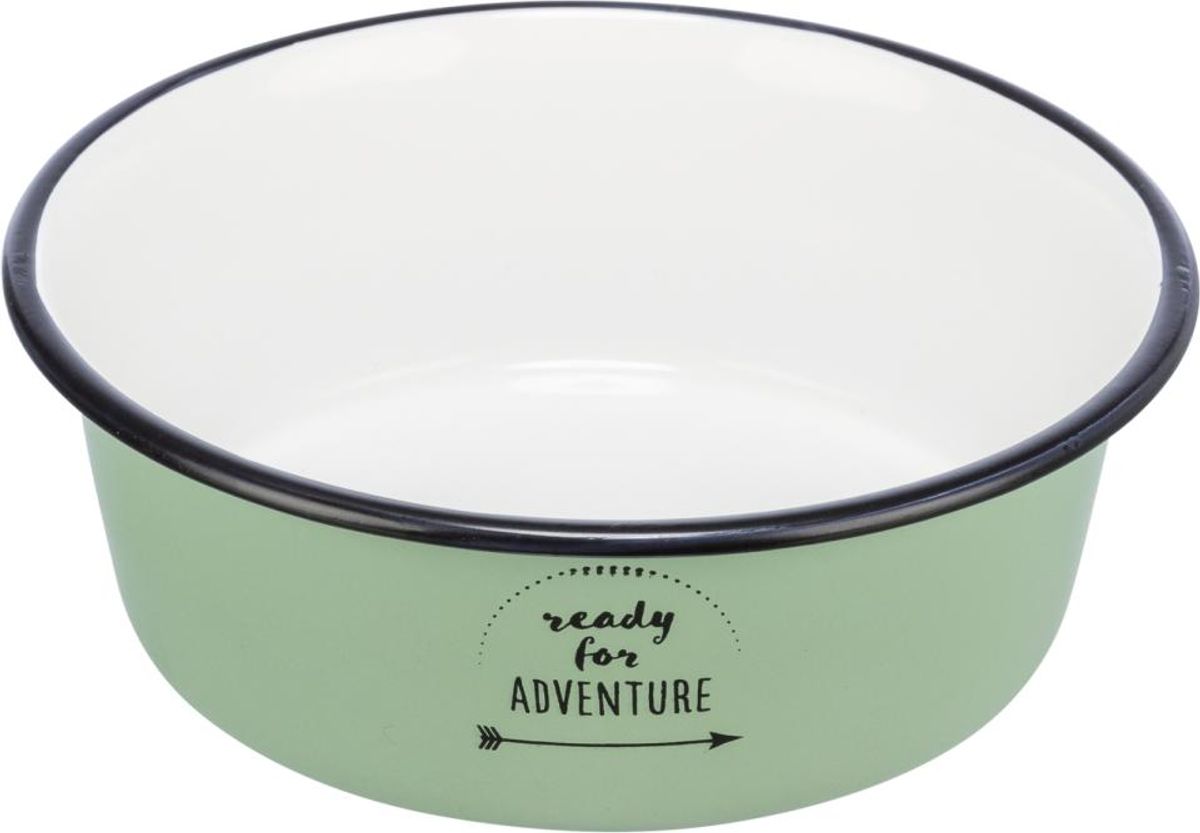 Emaljeskål i rustfritt stål - 0,9 L / ø 17 cm