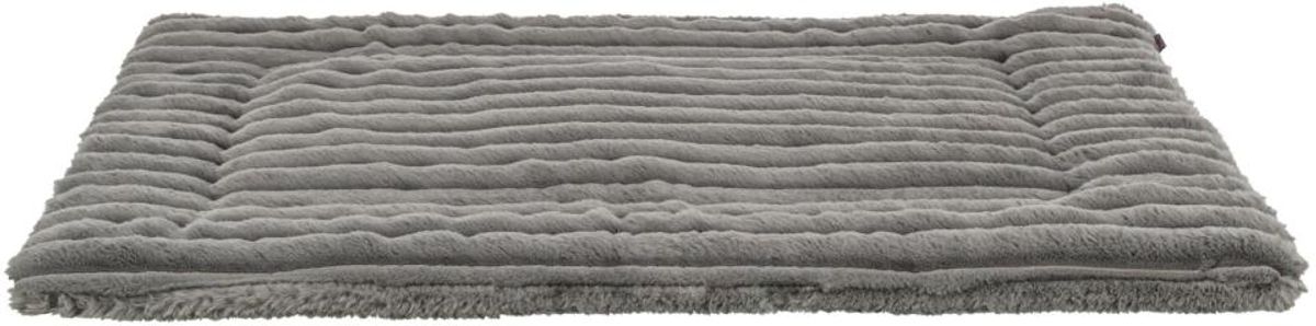 TRIXIE Lonni Liggeunderlag - Myk Fløyel & Fleece, Grå ( 50x35 cm )
