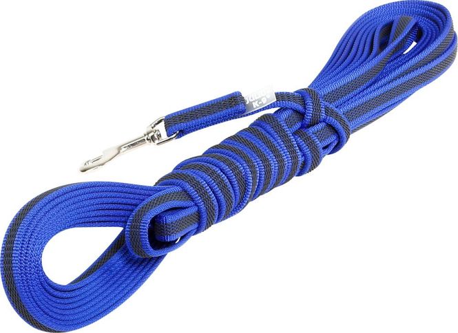 Hovedbilde Julius-K9 Super Grip Kobbel 14mm - Blue & Gray - Med Håndtak