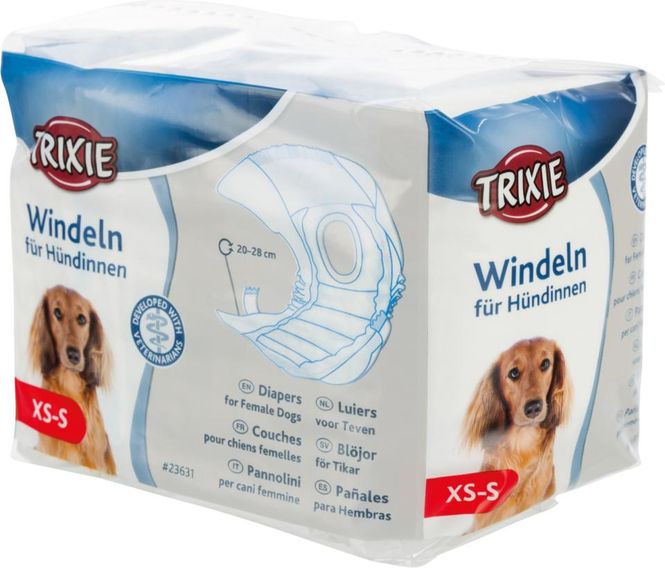 Hovedbilde Trixie Tispetruse Engangsbleier XS-S (20-28 cm) 12 stk - For Løpetid ...