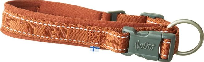 Hovedbilde Hurtta Casual ECO Halsbånd Cinnamon 45-55 cm - Polstret og ...