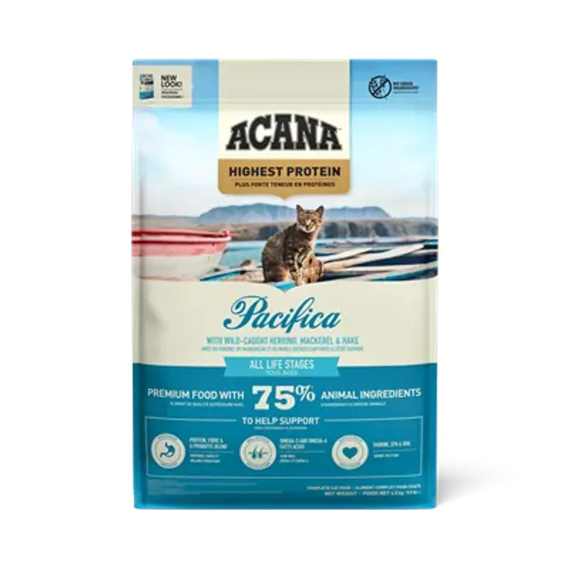 Acana Cat Pacifica 1,8kg | Kornfritt & Fiskorikt Fôr
