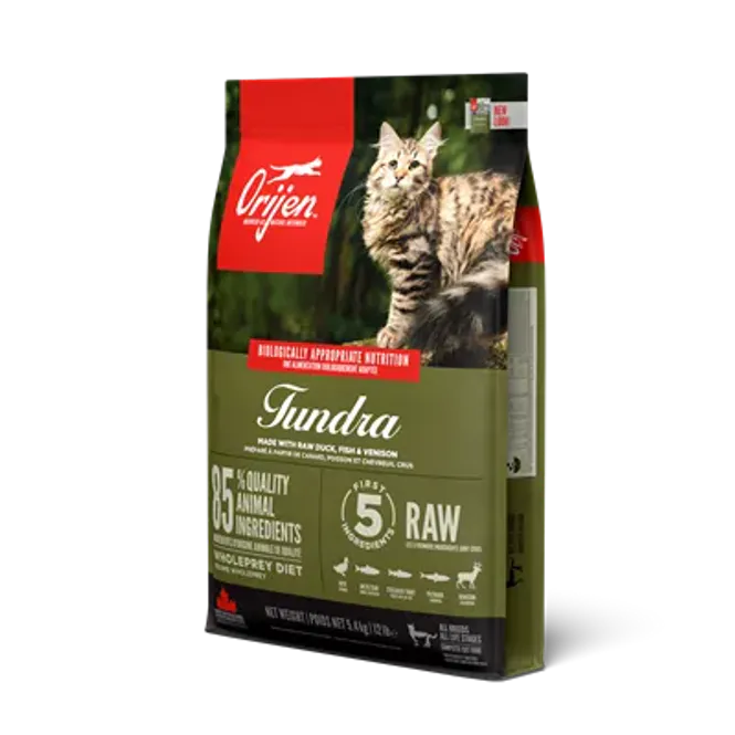 Hovedbilde Orijen Cat Tundra 5,4kg | Kornfritt Premiumfôr Storsekk