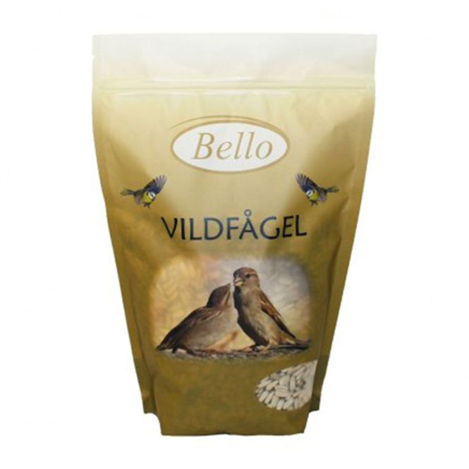 Hovedbilde Bello Villfuglblanding solsikkefrø hvite 500g