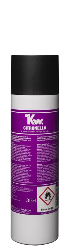 KW Citronella (Hold deg vekk spray, hund og katt) 400ml