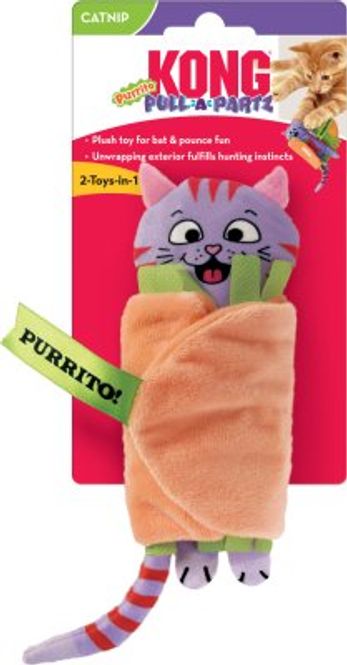 Hovedbilde KONG PULL-A-PARTZ PURRITO 2,5x6x14CM