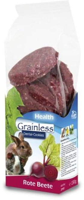 Hovedbilde JR GRAINLESS HEALTH DENTAL-COOKIES BEETROOT 150G