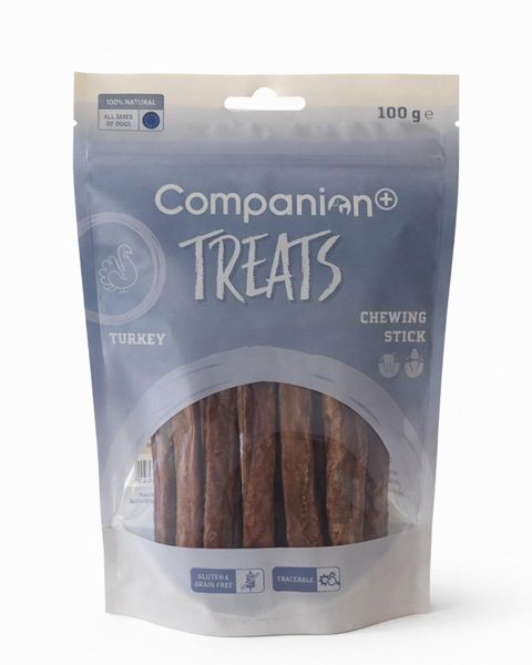Hovedbilde Companion+ Vital Tyggepinner Kalkun 100g | Ledd & Tannpleie