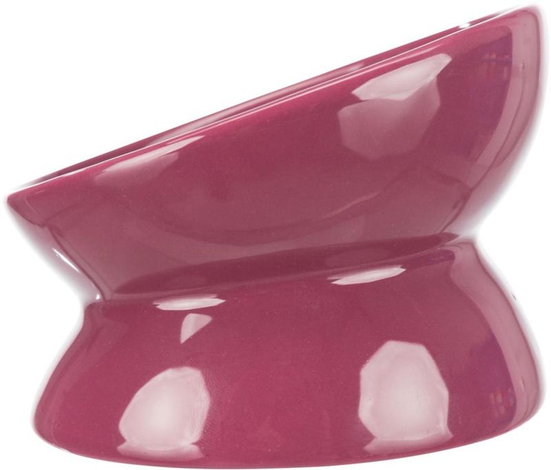 TRIXIE Forhøyet Keramisk Skål 150ml | Berry | Ergonomisk
