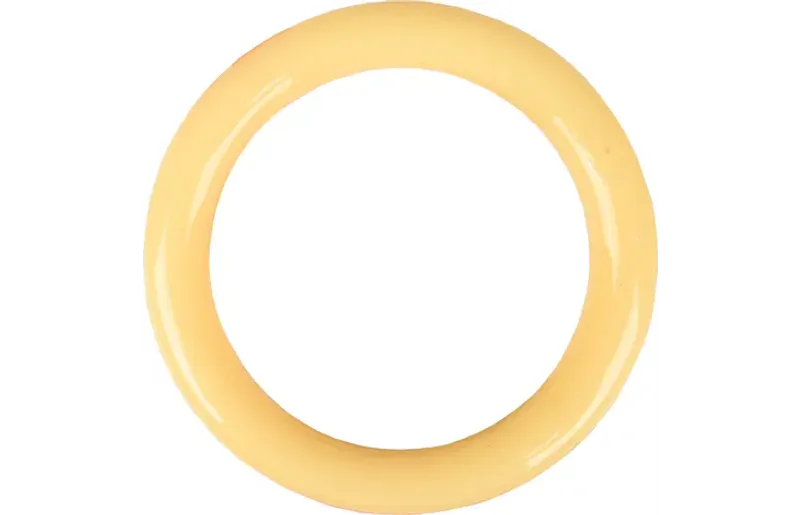 Mika Nylonring Vanilje 14 cm | Dental Tyggering til Hund