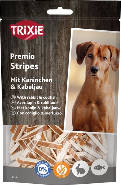 Hovedbilde TRIXIE Premio Fish Rabbit Stripes ( 100 gr )