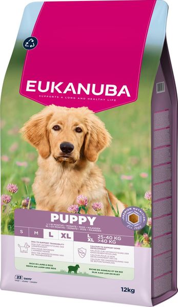 Hovedbilde Eukanuba Puppy Large Breed Lam & Ris 12kg | ...