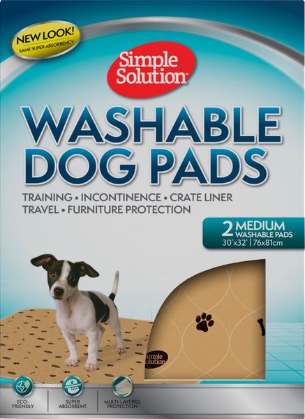 Hovedbilde Simple Solution Vaskbart Valpeunderlag 78x81cm | 2-pk