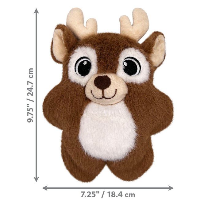 Hovedbilde Kong Holiday Snuzzles Reindeer M 25x18,5x10cm