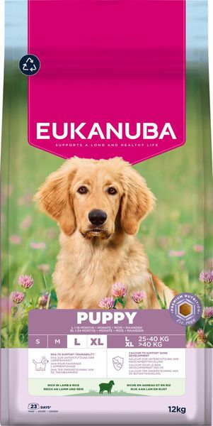 Hovedbilde Eukanuba Puppy Large Breed Lam & Ris 12kg | ...