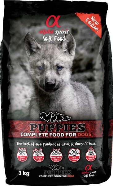 Hovedbilde AlphaSpirit til Valp - Komplett hundefôr ( 3 kg )