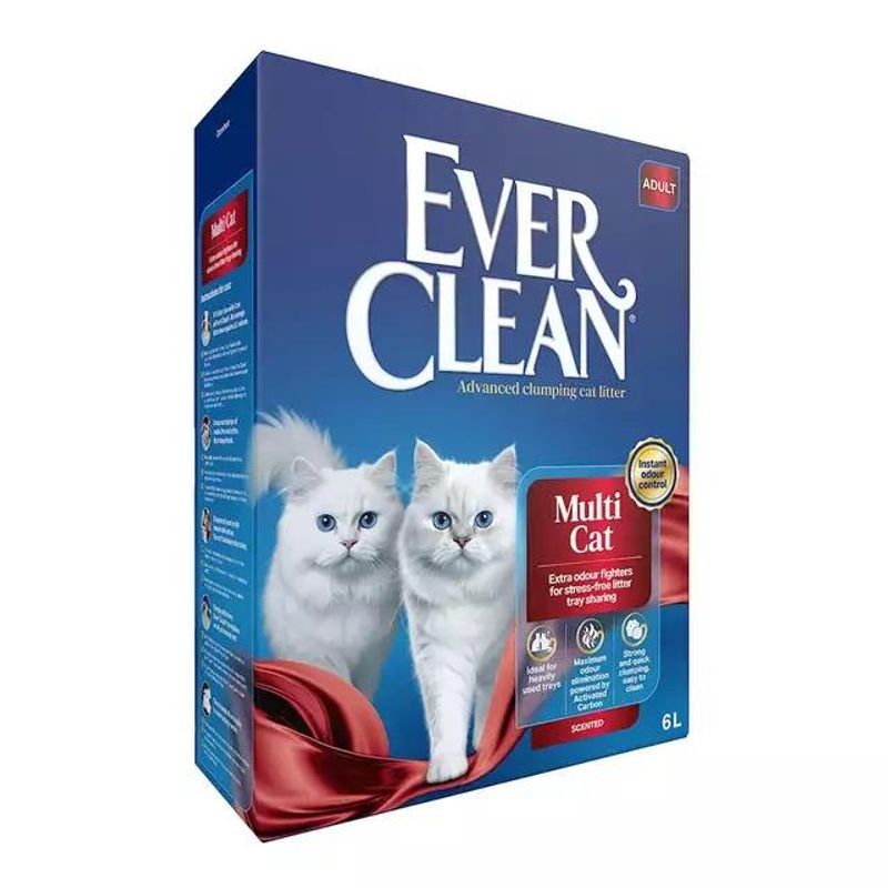Ever Clean Multiple Cat 10L | Kattesand for Flere Katter
