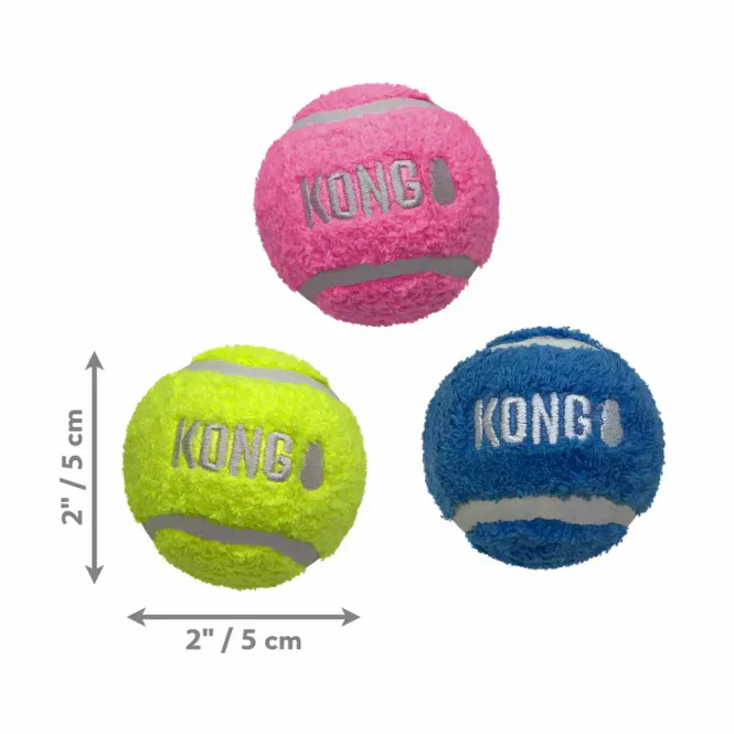 Hovedbilde KONG Sport Softies Ball S - 3-pack Mix Ø 5cm