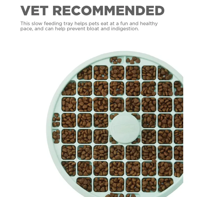 Outward Hound Slo Tray Mint Large | Saktespiser Flatnese