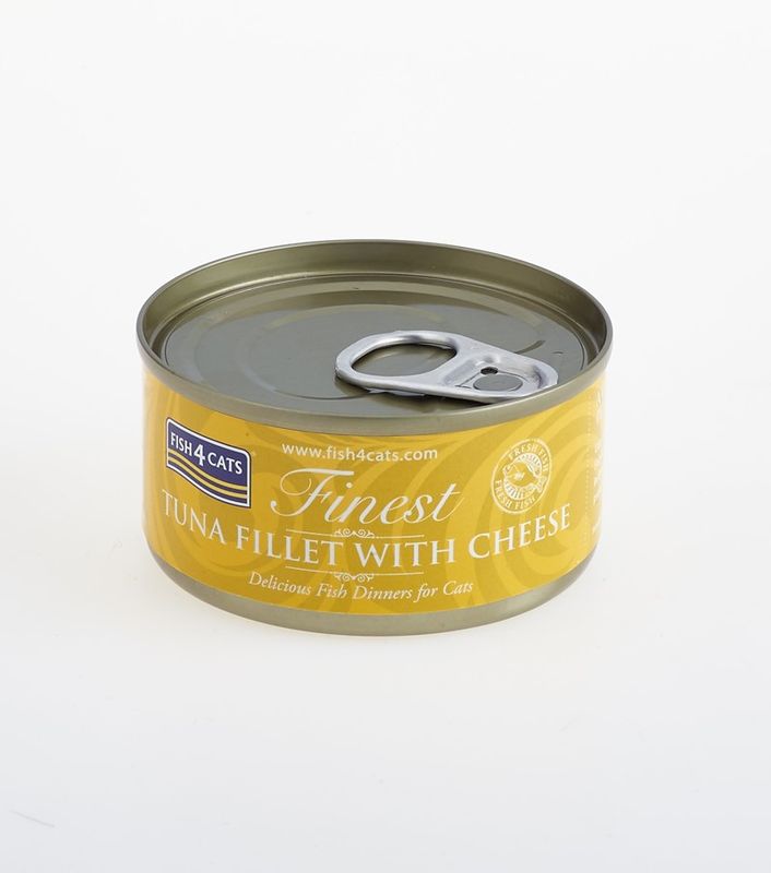 Fish4Cats Wet Tuna & Cheese 70g | Kornfritt Våtfôr