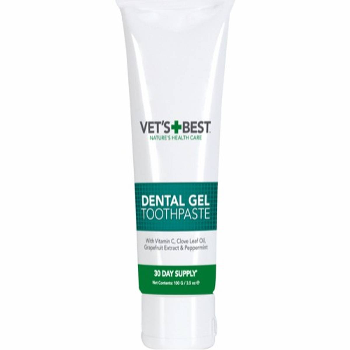 Vet`s Best tann gele m. finger brste i silikon. 100 ml