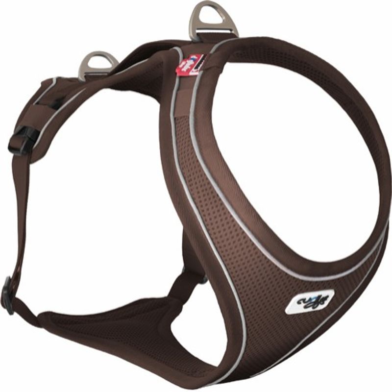 Curli Belka Comfort Sele Brun | Ergonomisk Stor Sele