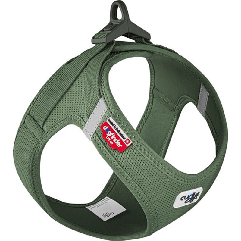Curli Air-Mesh Sele Clasp Grønn | Sikker Step-In Sele