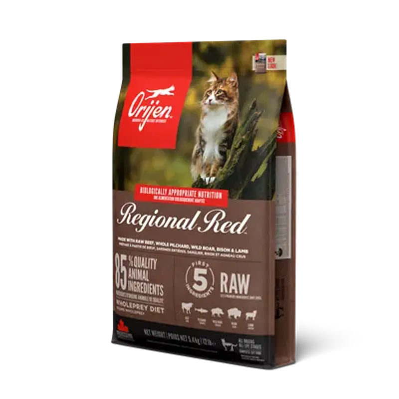 Orijen Cat Regional Red 340 g | Premium Rødkjøttfôr
