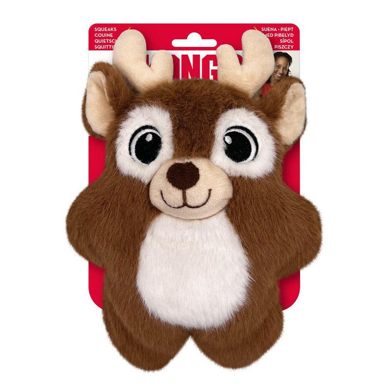 Kong Holiday Snuzzles Reindeer M 25x18,5x10cm