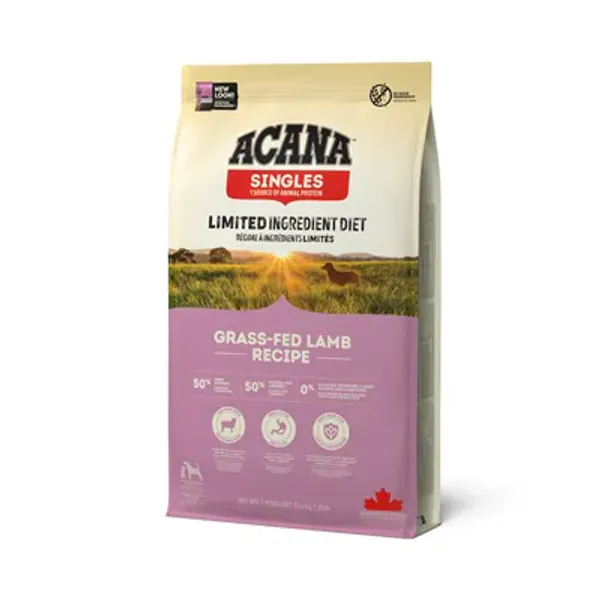 Hovedbilde Acana Dog Grass-Fed Lamb Singles 17kg | Sensitiv Mage